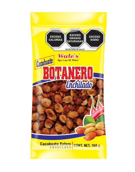Wates Cacahuate Enchilado 160 G