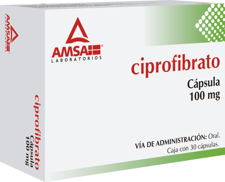 Ciprofibrato 100mg 30 Cap Gen 30 Pz