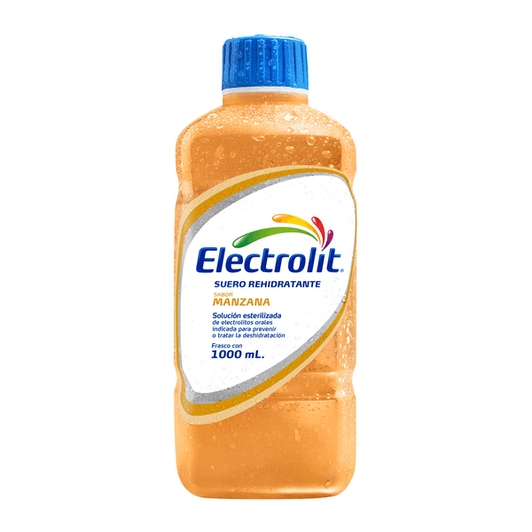 Electrolit Suero Oral Manzana 1 L