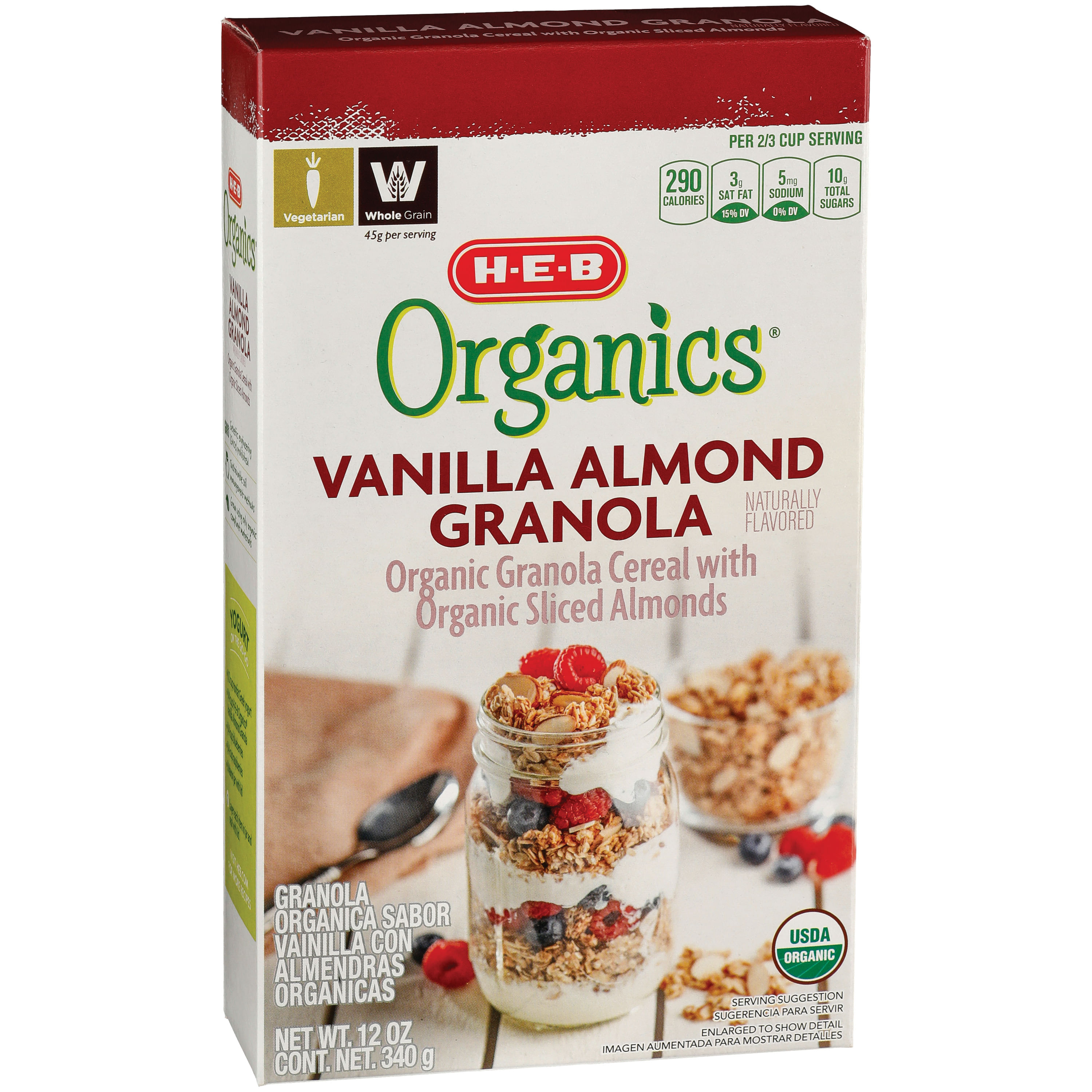 Ganola Vainilla Y Almendra 340 G