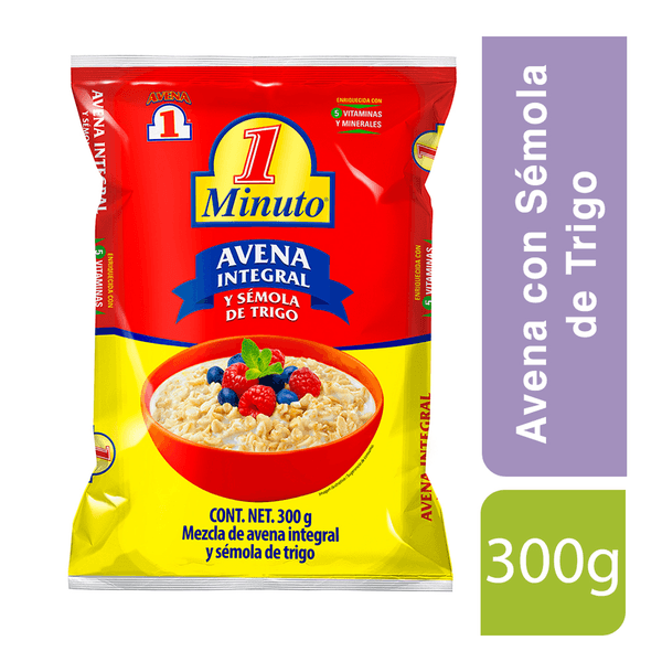 Granvita Avena Integral 1 Minuto 300 G