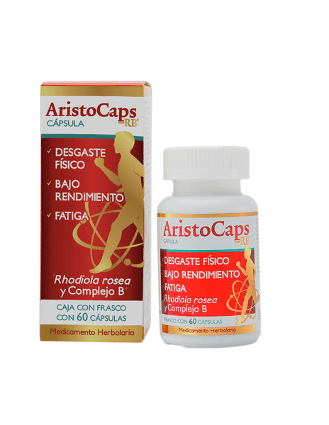 Aristocaps Rb Rhodiola Rosea Complejo B 60 Pz