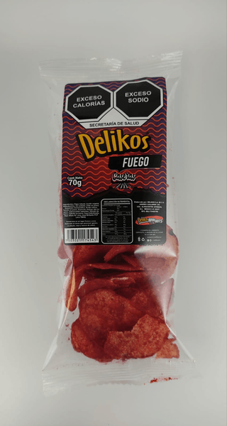 Delikos Papas Fritas Caseras Fuego 70 G