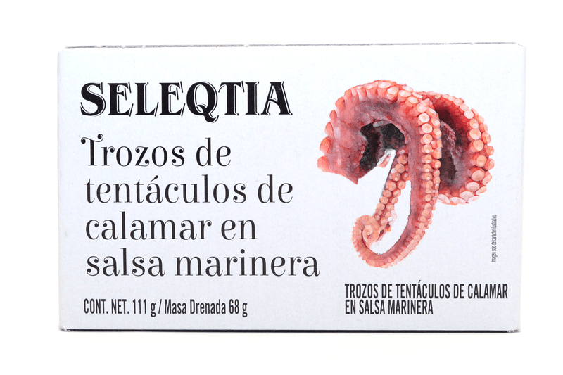 Trozos De Calamar En Su Tinta 111 G