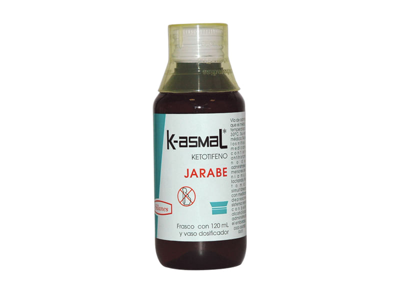 Silanes K-Asmal Ketotifeno 20 Mg Jarabe 120 Ml