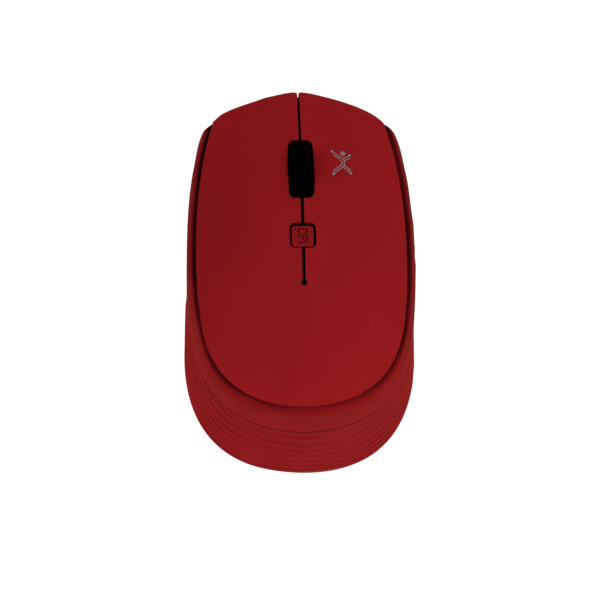 Mouse Inalámbrico Pc045045 800 A 1600 Dpi Rojo 1 Pz