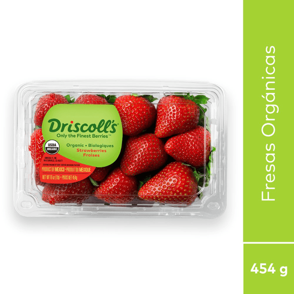 Fresas Orgánicas Driscolls 454 G