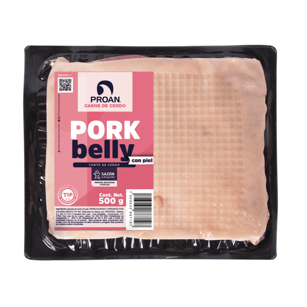 Belly Con Piel 500 G