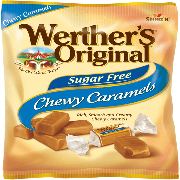 Caramelos Suaves De Mantequilla Sin Azúcar Cara 78 Pz