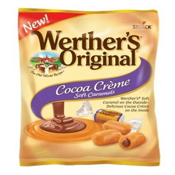 Caramelos Suaves Rellenos De Cacao Caramelo Po 128 Pz