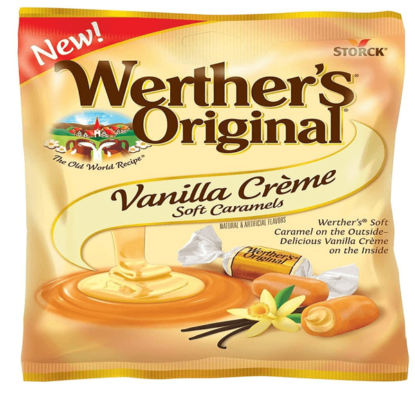 Caramelo Suave Relleno Vainilla Crème 128 Pz