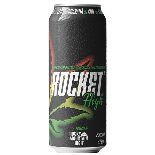 Bebida Energizante Rocket High Con Cbd 473 Ml