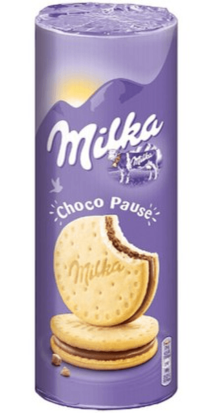 Milka Galletas Rellenas De Chocolate Tipo Sándwich 260 G