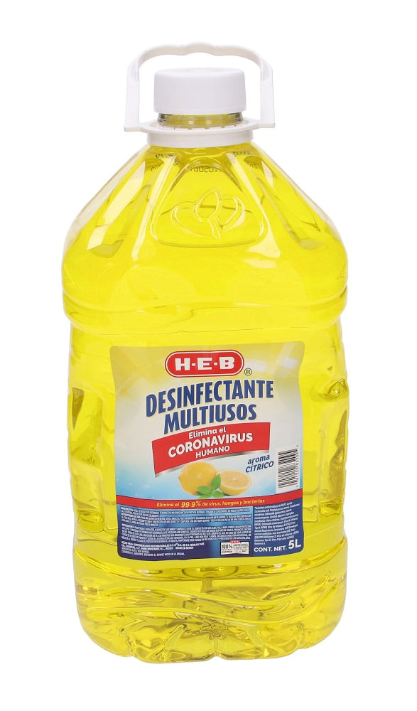 Heb Limpiador Desinfectante Multiusos Cítrico 5 L