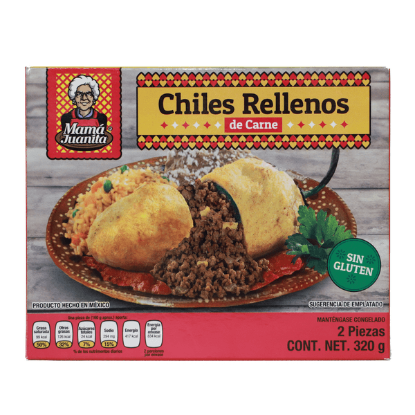 Mama Juanita Chiles Rellenos De Carne 320 G