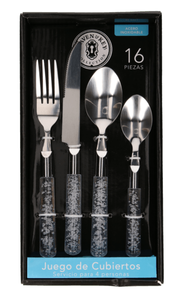Juego De Cubiertos 16 Piezas-Sf19030tr 1 Pz