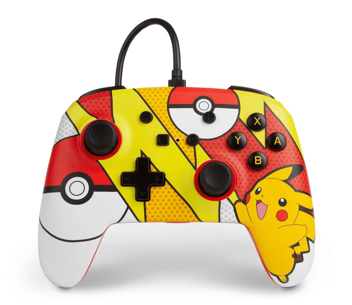 Control Alambrico Para Nintendo Switch Pikachu Po 1 Pz