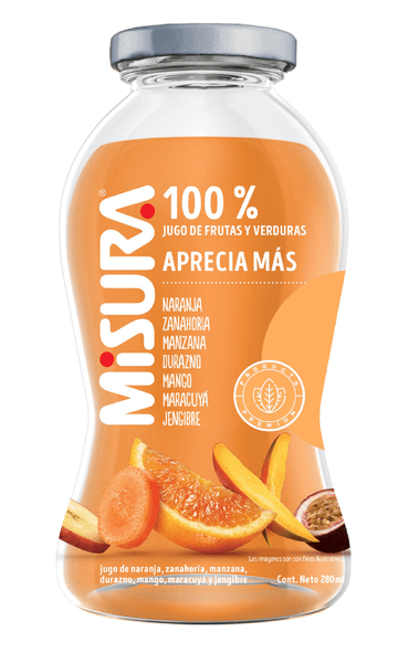 Jugo Naranja Zanahoria Maracuya 280 Ml 280 Ml