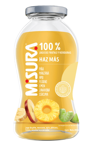 Jugo Piña Platano Apio 280 Ml 280 Ml