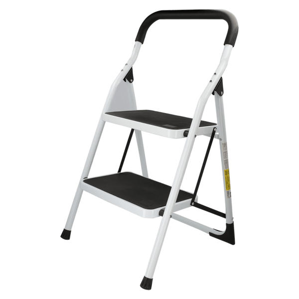 Escalera Tubular Surtek Tipo Taburete Ett2 2 Peldaños Acero 1 Pz