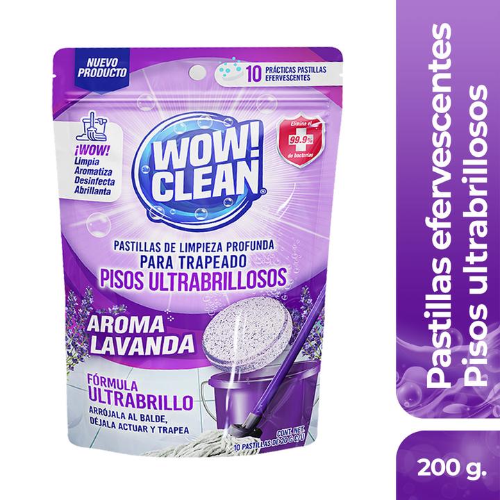 Pastillas De Limpieza Pisos Ultrabrillosos Lavanda 200 G