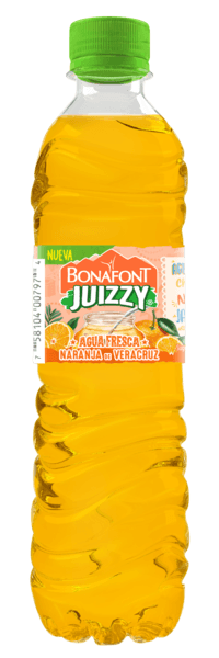 Agua Saborizada Juizzy Naranja De Veracruz 500 Ml