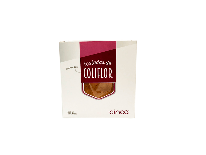 Cinca Tostadas Coliflor Y Maiz 156 G