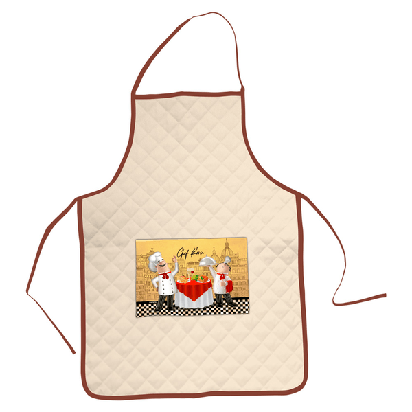 Delantal Chef Chef Beige 1 Pz