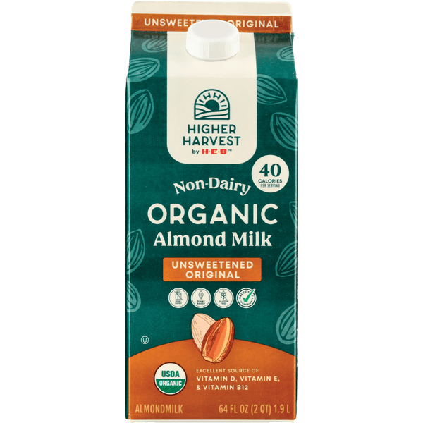 Heb Organics Leche De Almendras Organica Sin Endulzar 1.89 L