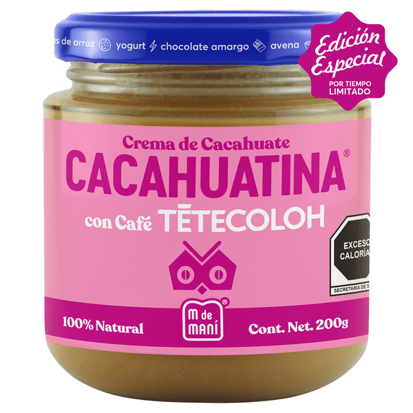 Untable Gourmet Crema De Cacahuate Con Café Edicio 200 G