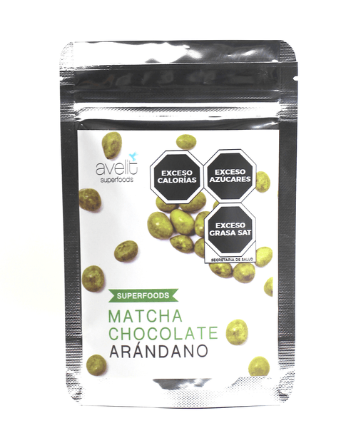 Avelit Superfoods Arándanos Matcha Chocolate 50 G