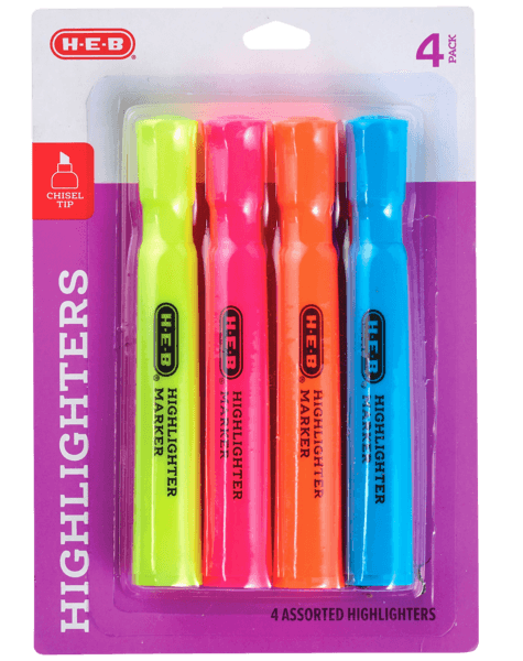 Heb Marcatextos Clasico Variedad 4pz 1 Pz