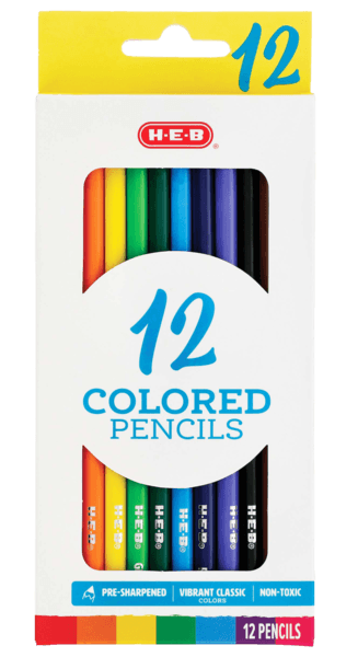 Lápices De Colores Madera 12pz 1 Pz