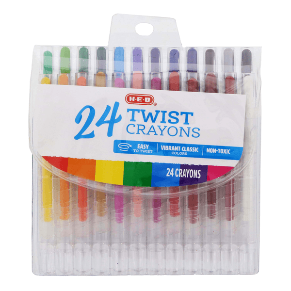 Heb Crayones Retractiles 24 Pz 1 Pz