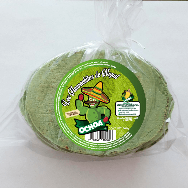 Tortillas Huarachito De Nopal Ochoa 500 G