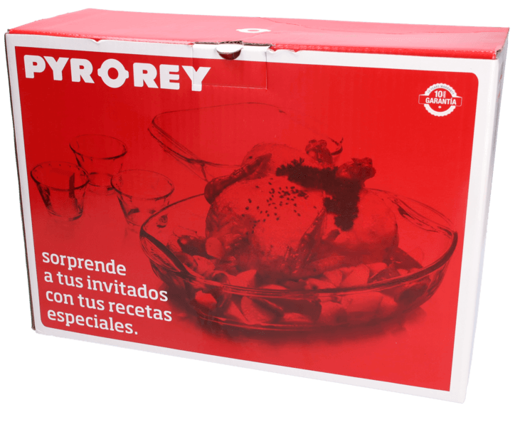 Jgo 5 Piezas Horneado De Vidrio 4.1 Lts/ 175 Ml 1 Pz
