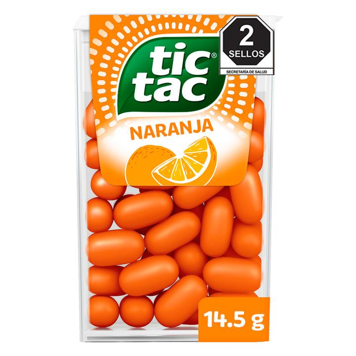 Tic Tac Pastillas Sabor A Naranja 14.5 G