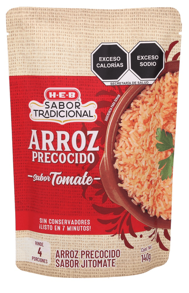 Heb Arroz Precocido Tomate 140 G
