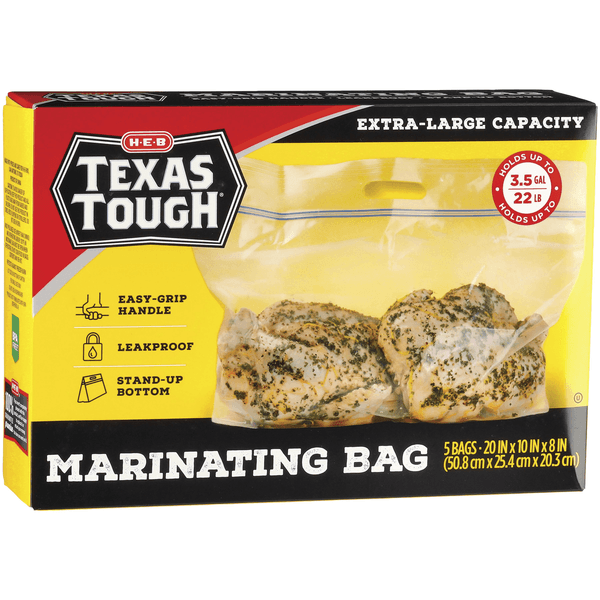 Bolsas Para Marinar Con Capacidad Extra Grande 5 Pz