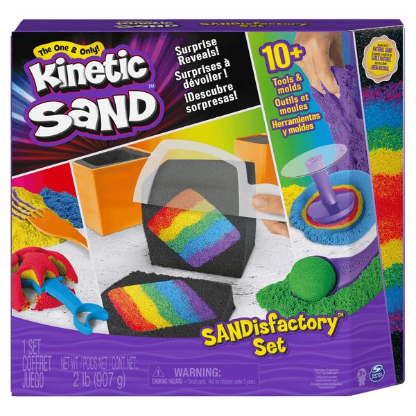 Sandisfactory Set De Kinetic Sand 1 Pz