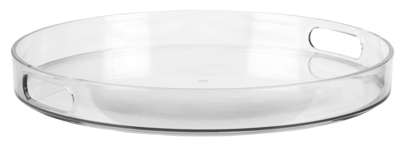Bandeja Infinum De Tritan Multiusos Con Asas 35x3 1 Pz