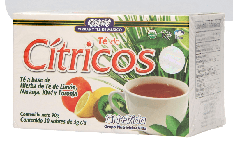 Té Gn+Vida Sabor Cítricos 30 Pz