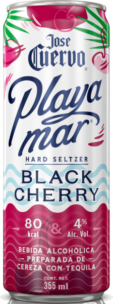 Hard Seltzer Playa Mar Black Cherry 355 Ml