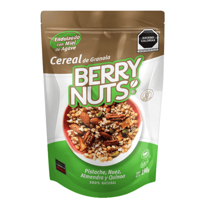 Berry Nuts Granola Sin Gluten 190 G