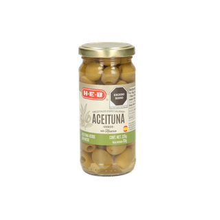Heb Aceituna Verde Sin Hueso 235 G