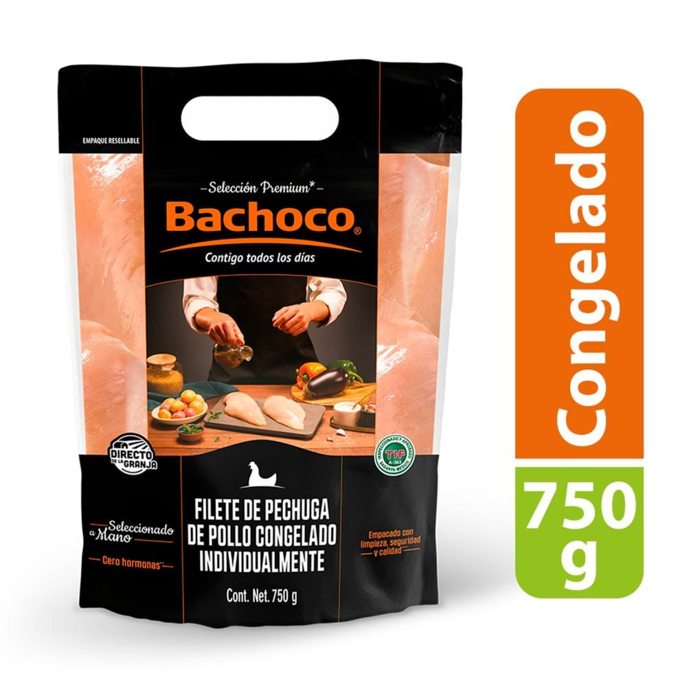 Filete De Pechuga De Pollo Congelado 750 G