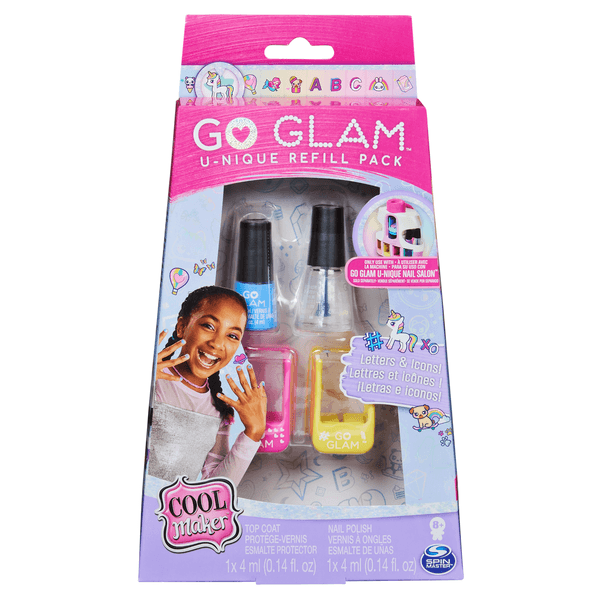 Kit De Repuesto De Uñas Decorativas Cool Maker Go Glam
