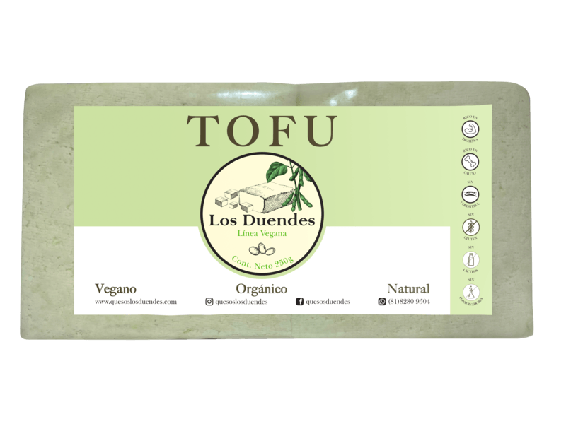 Los Duendes Tofu Natural 250 G