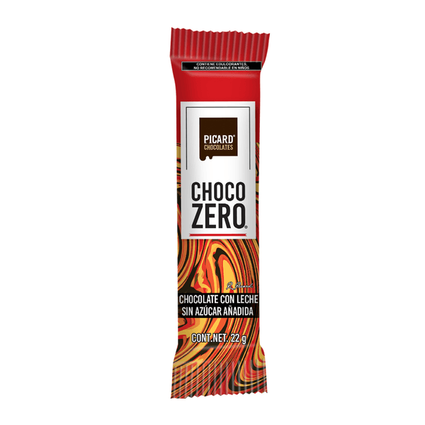 Barra De Chocolate Con Leche Sin Azúcar 22 G