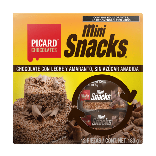 Barras De Amaranto Con Chocolate Con Leche 180 G